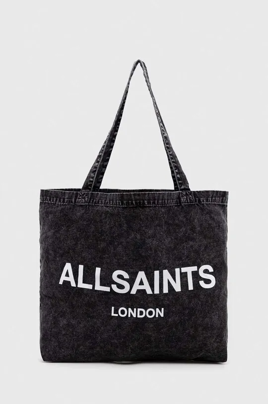 μαύρο Βαμβακερή τσάντα AllSaints Ανδρικά