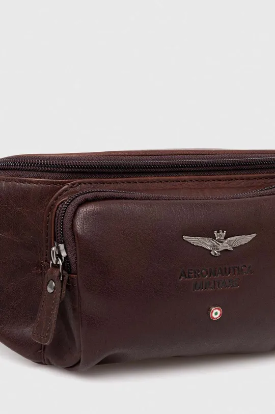 Kožna torbica oko struka Aeronautica Militare  Temeljni materijal: Prirodna koža Postava: Poliester