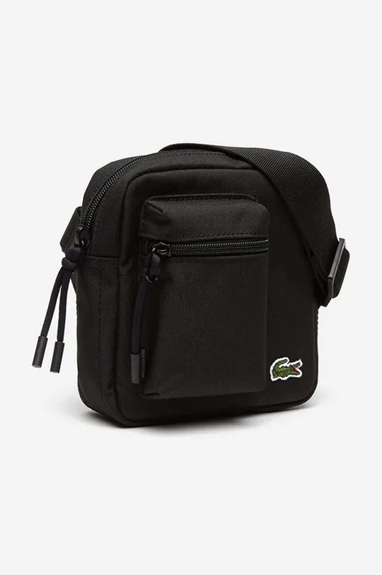 black Lacoste small items bag