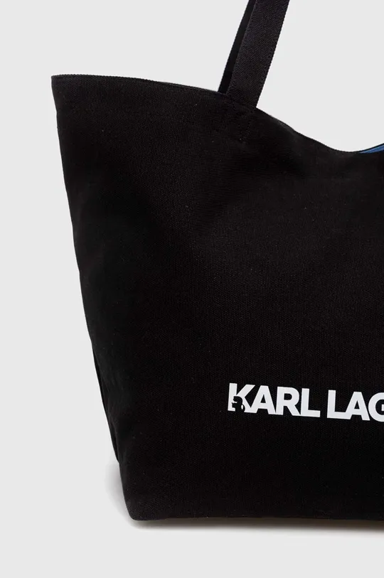 Βαμβακερή τσάντα Karl Lagerfeld  60% Ανακυκλωμένο βαμβάκι, 40% Βαμβάκι