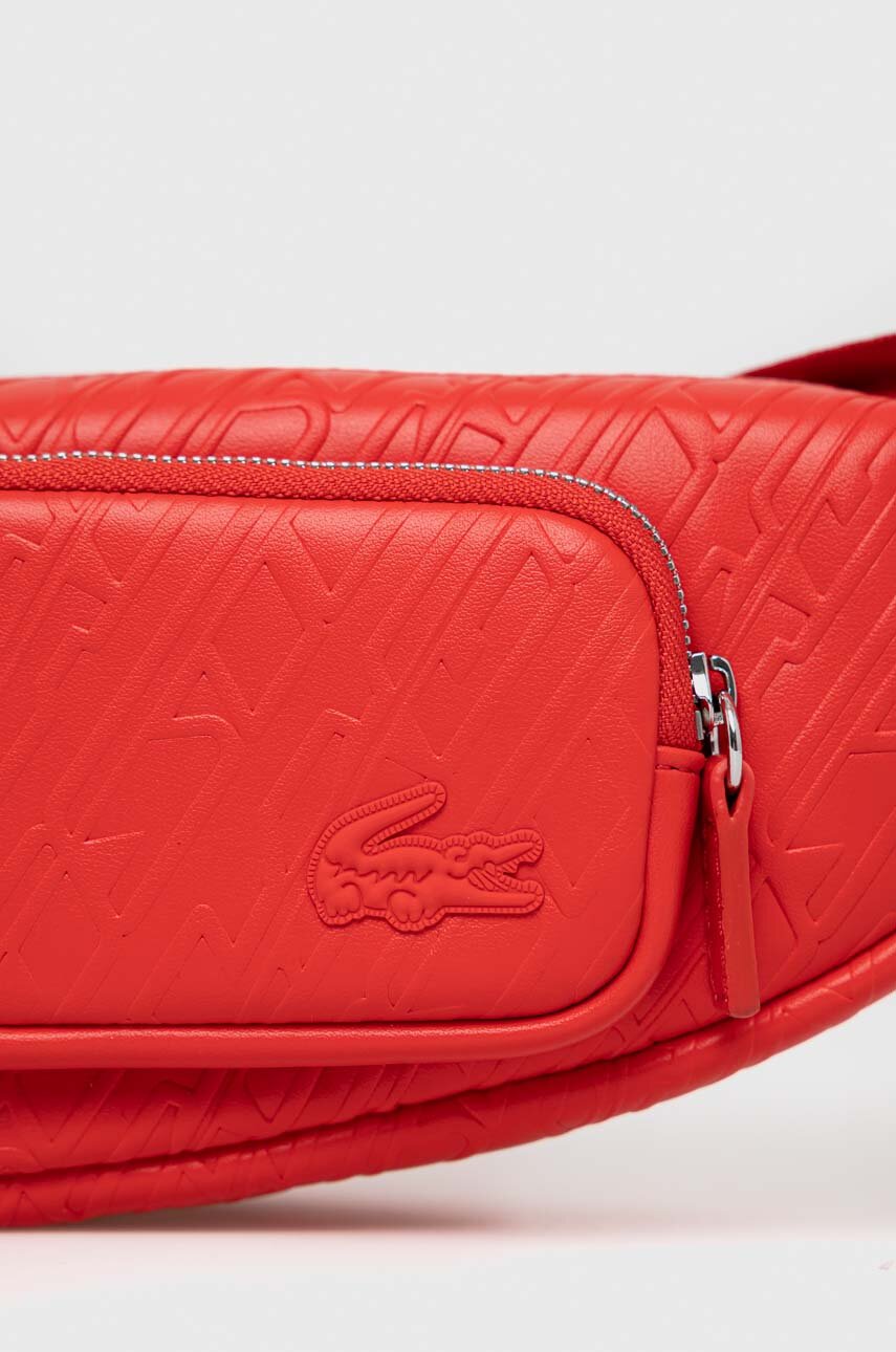 Сумка на пояс Lacoste колір червоний | ANSWEAR.ua
