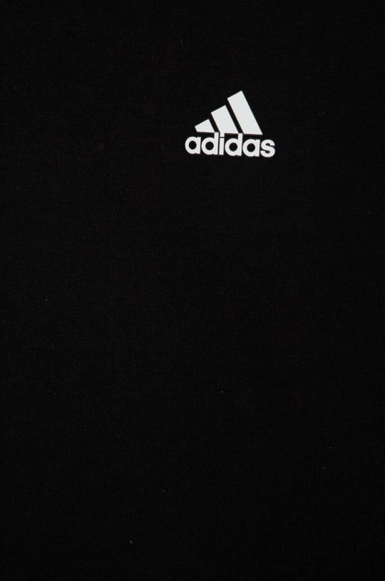 Dječja pamučna majica kratkih rukava adidas G 3S BF  Temeljni materijal: 100% Pamuk Manžeta: 95% Pamuk, 5% Elastan