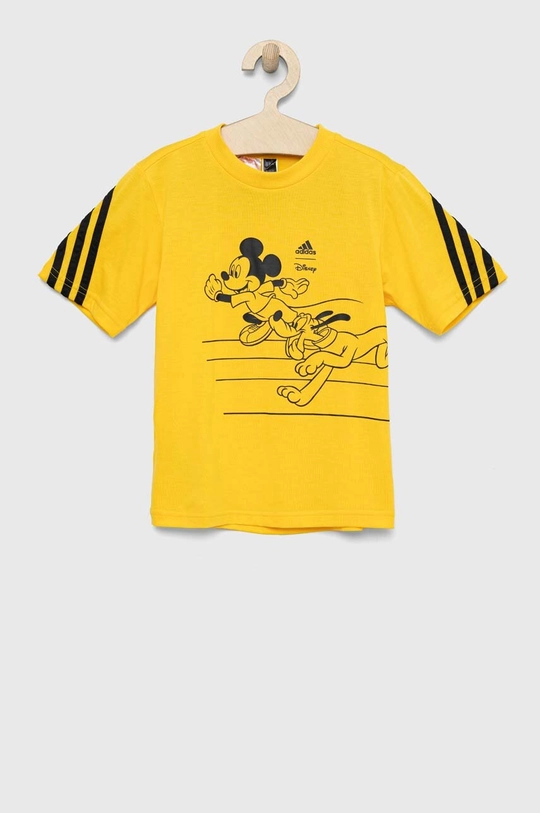 Дитяча футболка adidas x Disney жовтий