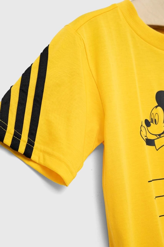 żółty adidas t-shirt dziecięcy x Disney