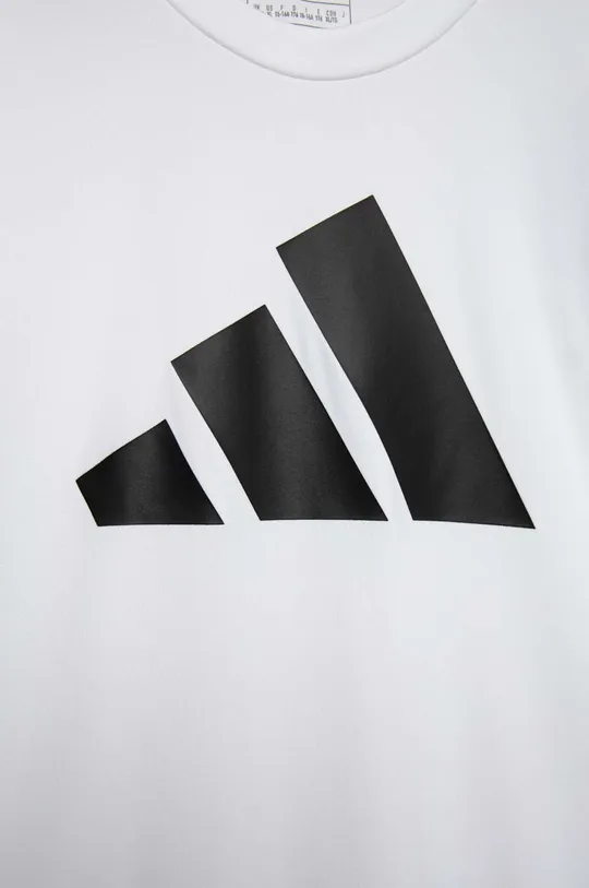 λευκό Παιδικό μπλουζάκι adidas U TR-ES LOGO