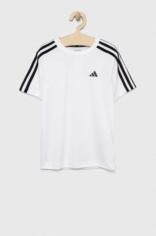 bela Otroška kratka majica adidas U TR-ES 3S Fantovski