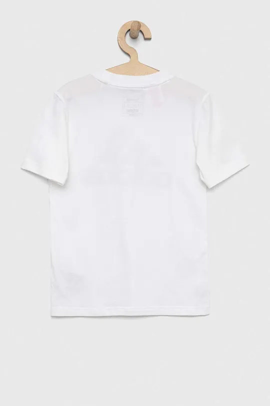 Dětské bavlněné tričko adidas U BL bílá