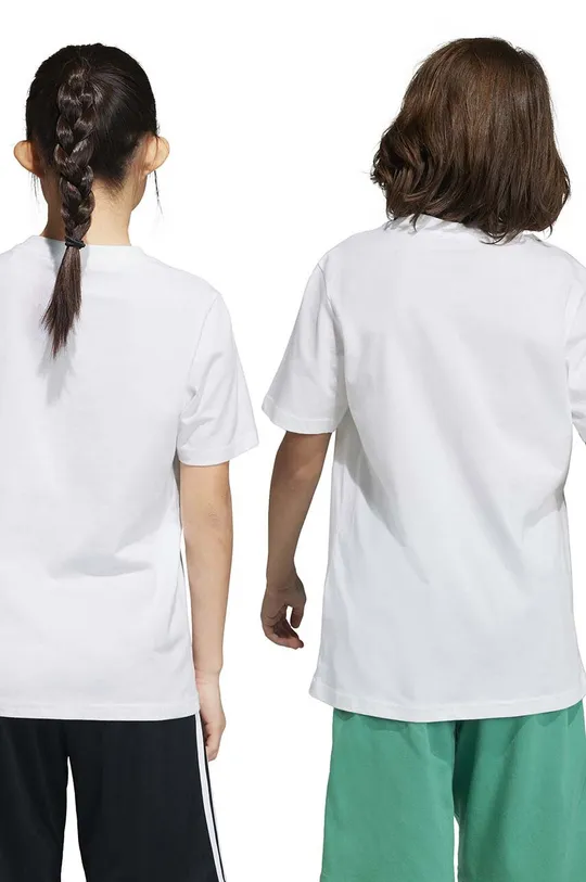 adidas t-shirt in cotone per bambini U BL Ragazzi