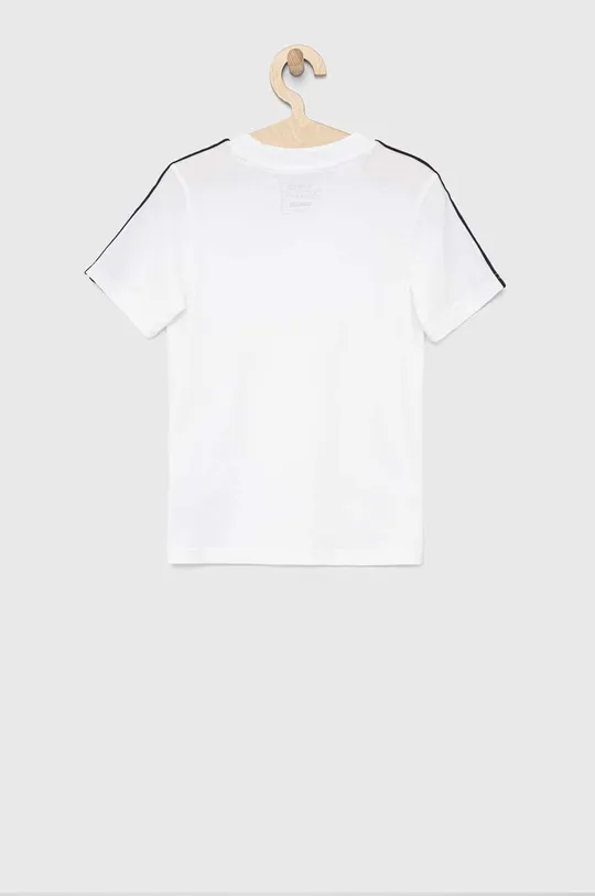 Детская хлопковая футболка adidas U 3S  Основной материал: 100% Хлопок Резинка: 95% Хлопок, 5% Эластан