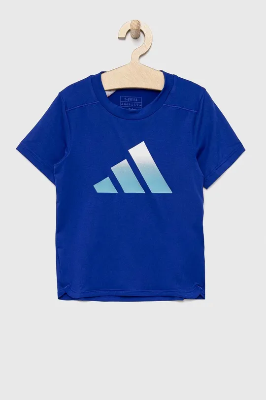 тёмно-синий Детская футболка adidas B TI TEE Для мальчиков