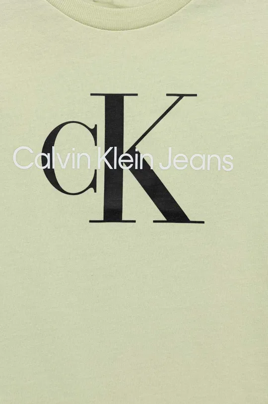 Detské bavlnené tričko Calvin Klein Jeans  100 % Bavlna