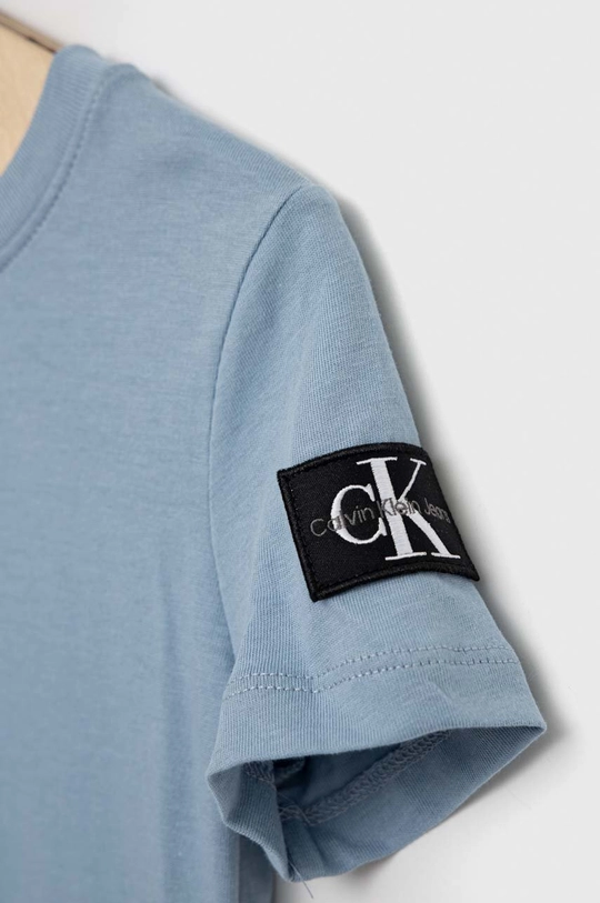 Calvin Klein Jeans t-shirt bawełniany dziecięcy 100 % Bawełna