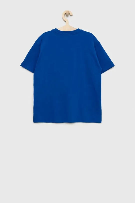 Calvin Klein Jeans t-shirt dziecięcy niebieski