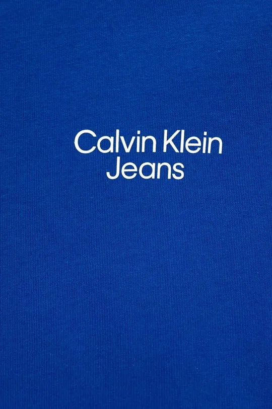 Παιδικό βαμβακερό μπλουζάκι Calvin Klein Jeans 