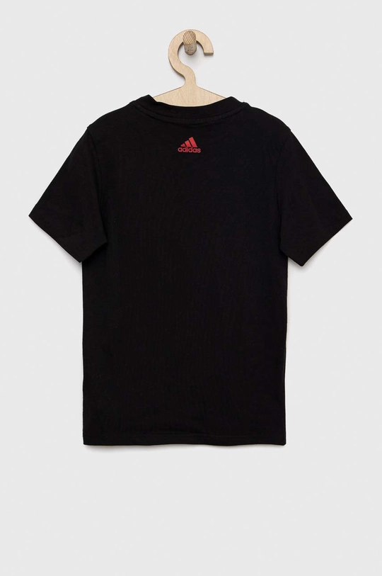 adidas t-shirt bawełniany dziecięcy U BL 2 TEE Materiał zasadniczy: 100 % Bawełna, Wstawki: 95 % Bawełna, 5 % Elastan