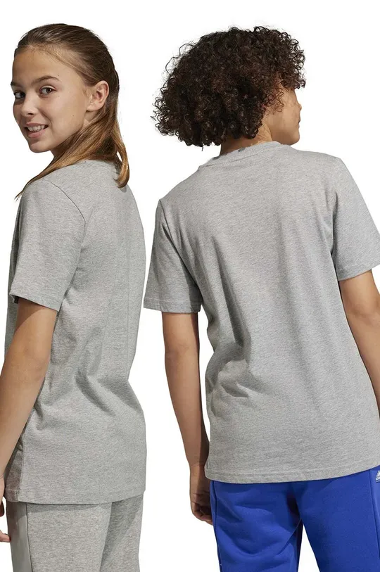 Дитяча бавовняна футболка adidas U BL Для хлопчиків