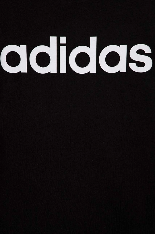 nero adidas t-shirt in cotone per bambini U LIN