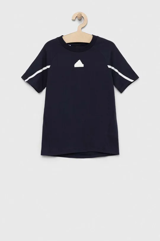 mornarsko modra Otroška bombažna kratka majica adidas B D4GMDY Fantovski