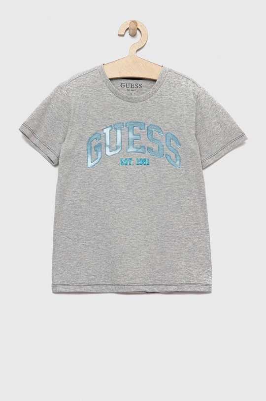 серый Детская футболка Guess Для мальчиков