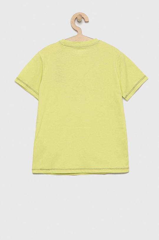 Guess t-shirt dziecięcy żółto - zielony