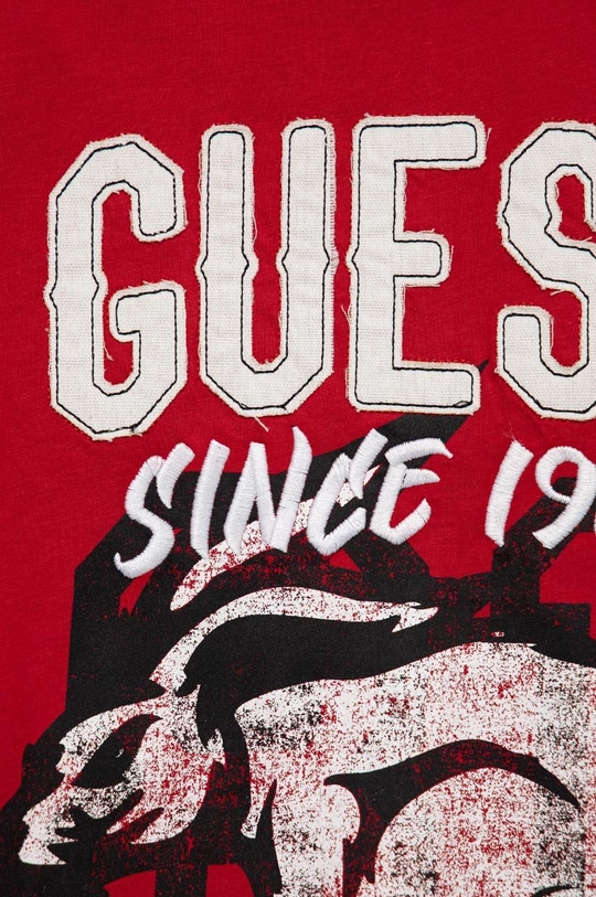 Παιδικό βαμβακερό μπλουζάκι Guess  100% Βαμβάκι