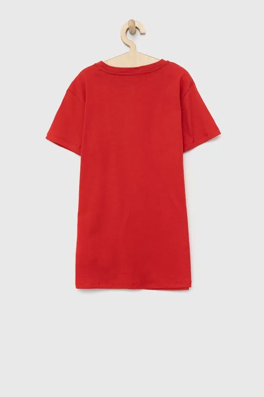 Detské bavlnené tričko Pepe Jeans PJL BJ červená