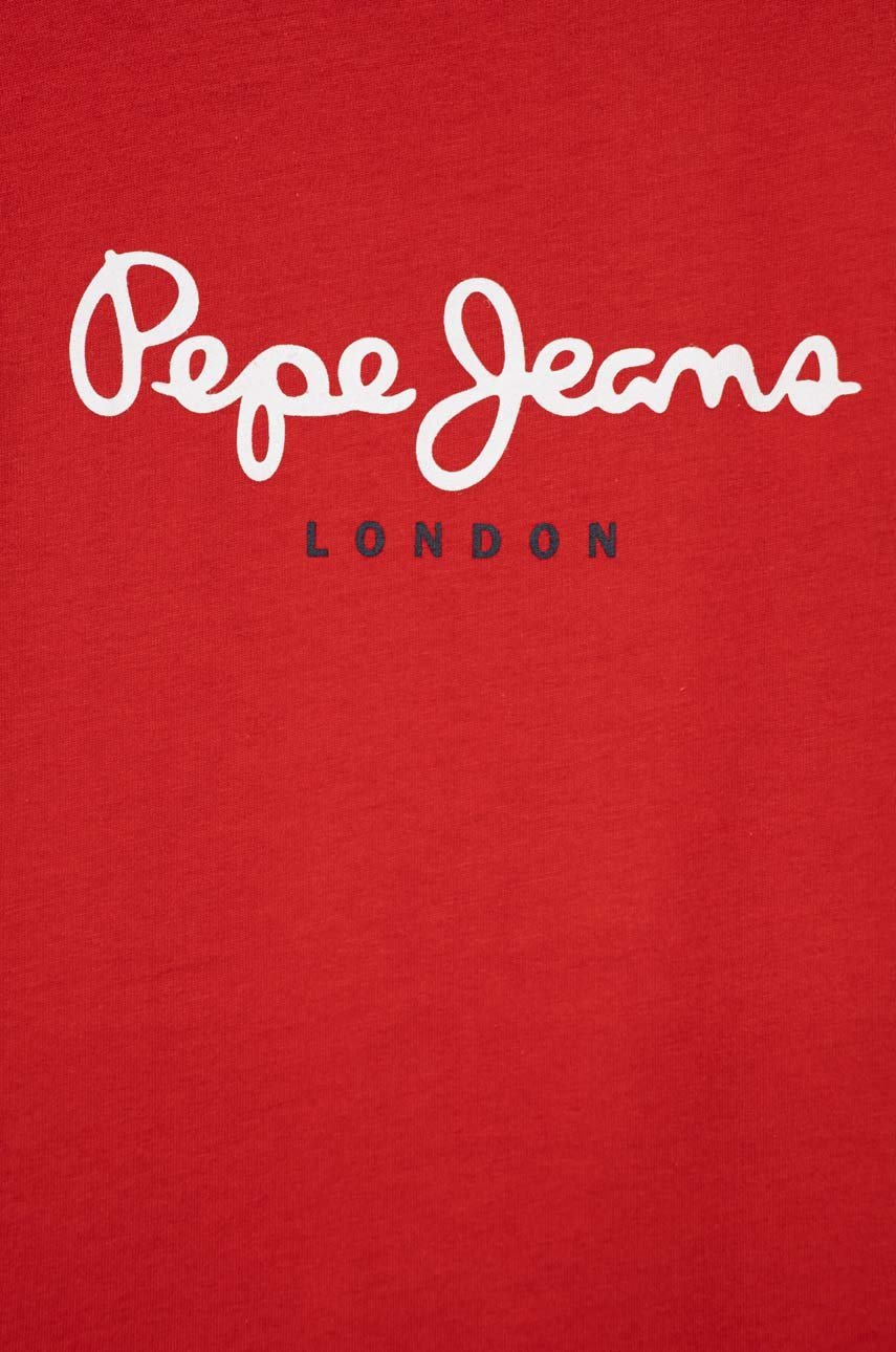 Pepe Jeans t-shirt bawełniany dziecięcy PJL BJ 100 % Bawełna