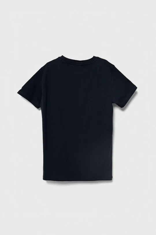 Детская хлопковая футболка Pepe Jeans тёмно-синий