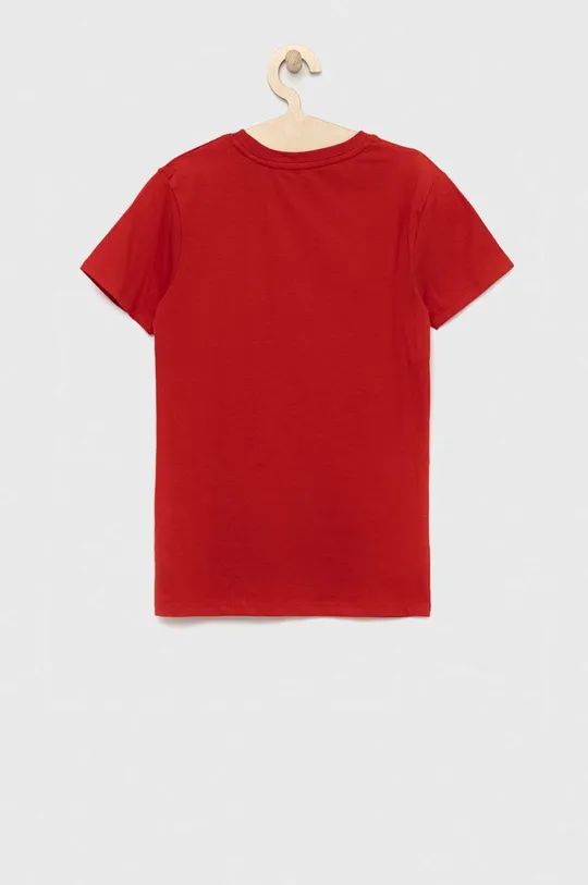 Παιδικό βαμβακερό μπλουζάκι Pepe Jeans κόκκινο