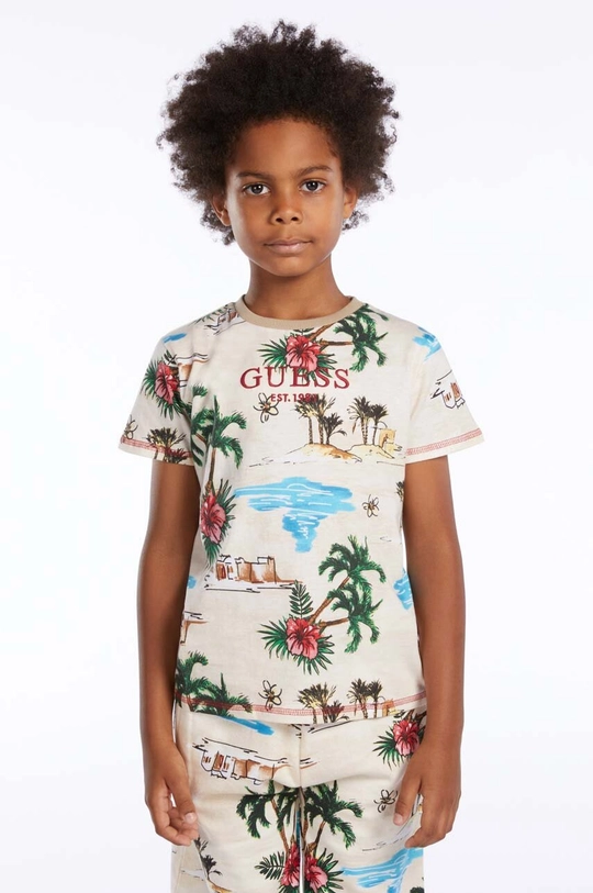 Guess t-shirt in cotone per bambini Ragazzi