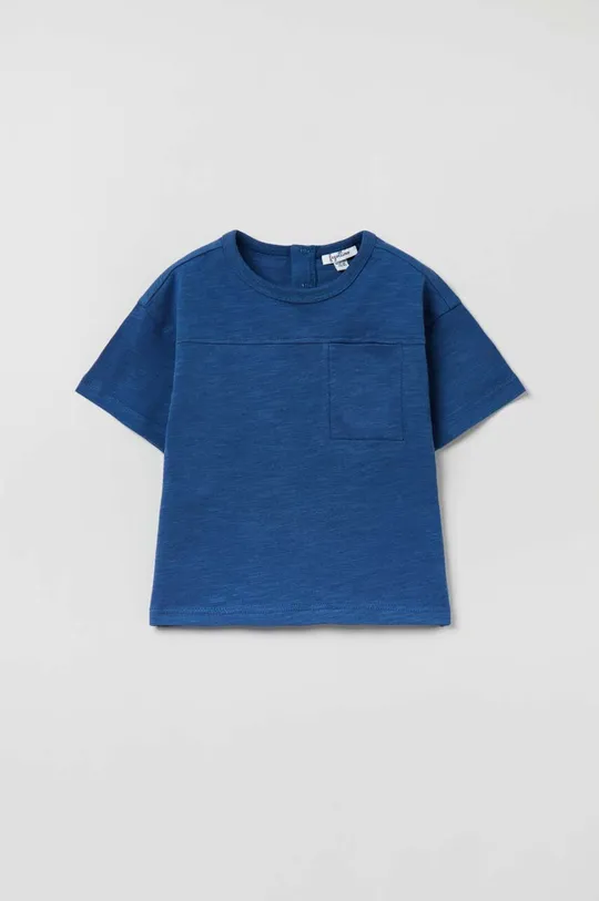 plava Pamučna majica kratkih rukava za bebe OVS Za dječake