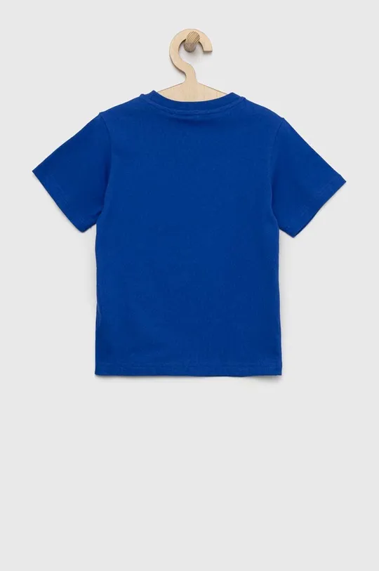 Παιδικό βαμβακερό μπλουζάκι adidas Originals x Pixar μπλε