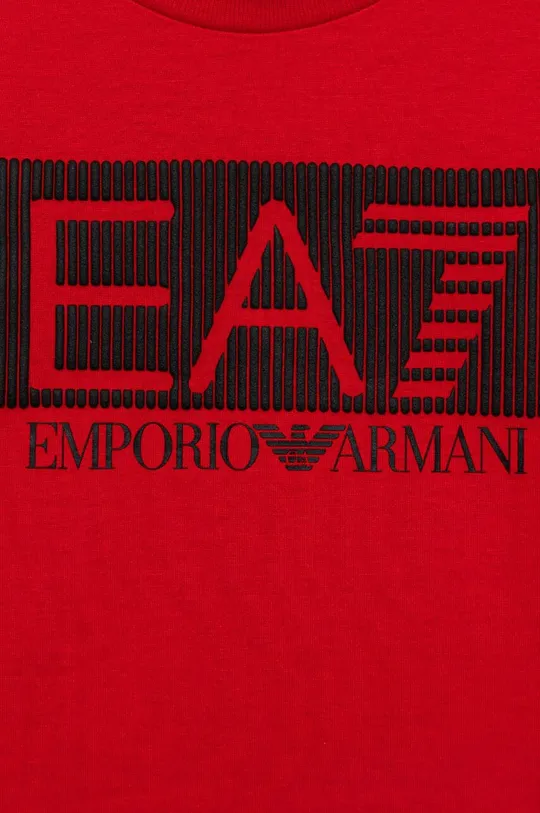EA7 Emporio Armani gyerek pamut póló  100% pamut
