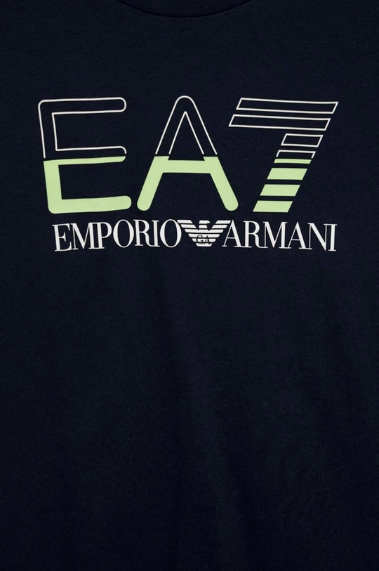 EA7 Emporio Armani t-shirt bawełniany dziecięcy 100 % Bawełna