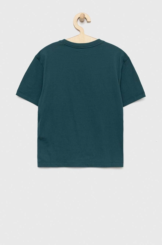 EA7 Emporio Armani t-shirt bawełniany dziecięcy zielony