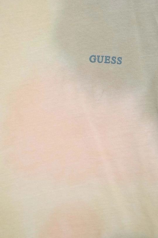 zielony Guess t-shirt bawełniany dziecięcy