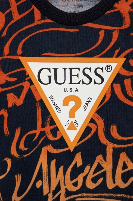 Παιδικό βαμβακερό μπλουζάκι Guess  100% Βαμβάκι