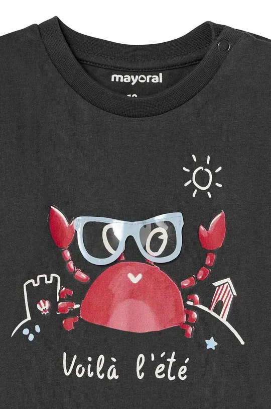 Μωρό βαμβακερό μπλουζάκι Mayoral Για αγόρια