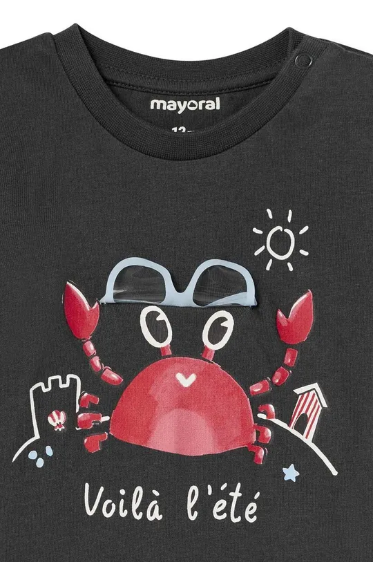 Μωρό βαμβακερό μπλουζάκι Mayoral