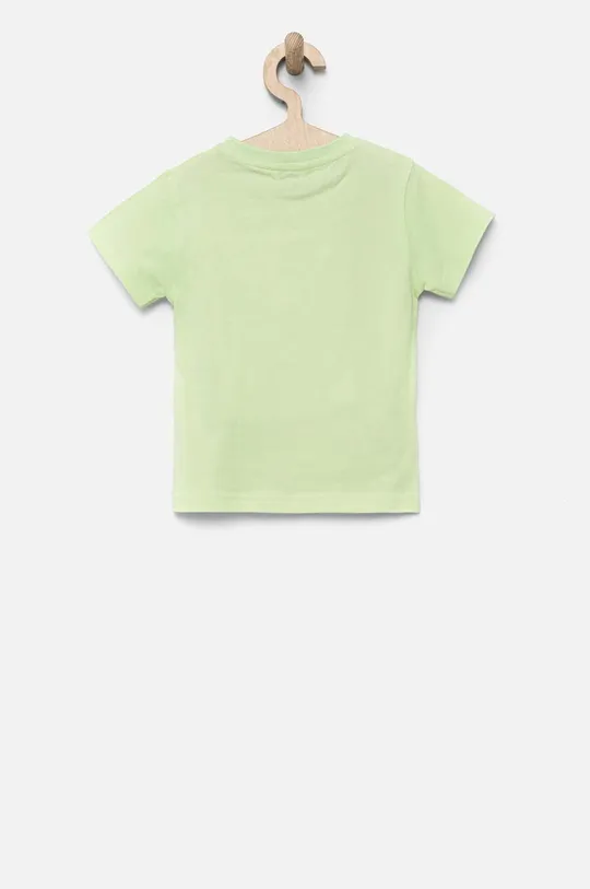 Mayoral t-shirt bawełniany dziecięcy blady zielony
