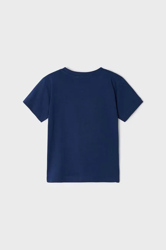 Παιδικό βαμβακερό μπλουζάκι Mayoral μπλε