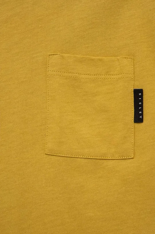 Dječja pamučna majica kratkih rukava Sisley  100% Pamuk