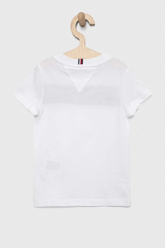 Tommy Hilfiger t-shirt bawełniany dziecięcy biały