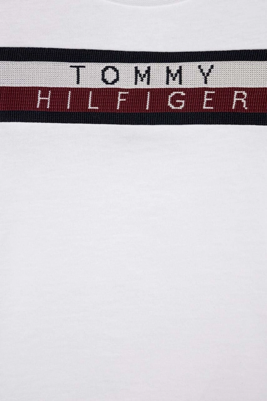 Otroška bombažna kratka majica Tommy Hilfiger  100 % Bombaž