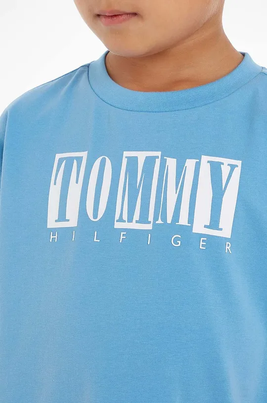 Детская хлопковая футболка Tommy Hilfiger Для мальчиков