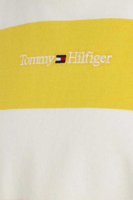 żółty Tommy Hilfiger t-shirt dziecięcy