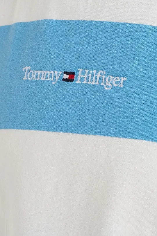 niebieski Tommy Hilfiger t-shirt dziecięcy