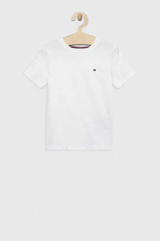 λευκό Παιδικό βαμβακερό μπλουζάκι Tommy Hilfiger 2-pack Για αγόρια