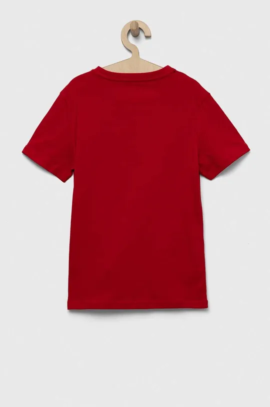 rdeča Otroška bombažna kratka majica Tommy Hilfiger 2-pack