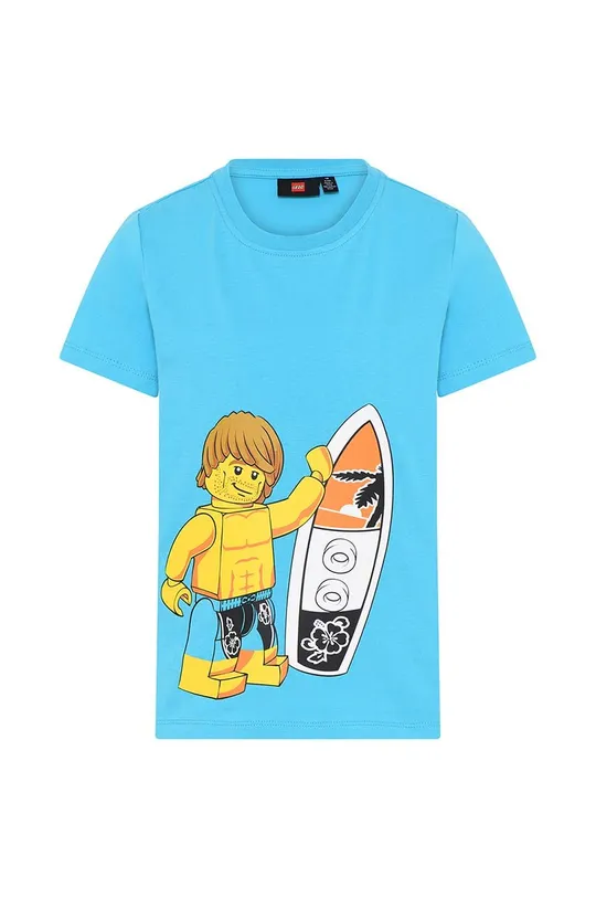 modra Otroška kratka majica Lego Fantovski